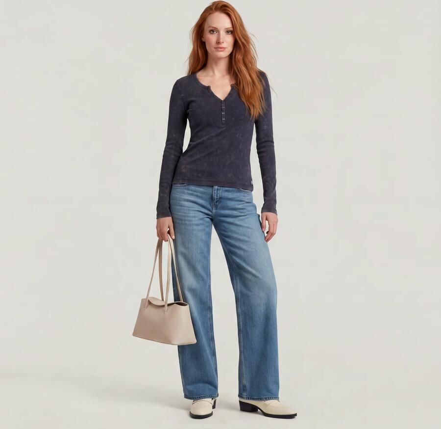 G-Star RAW Judee Loose Jeans Midden blauw Dames - Foto 4