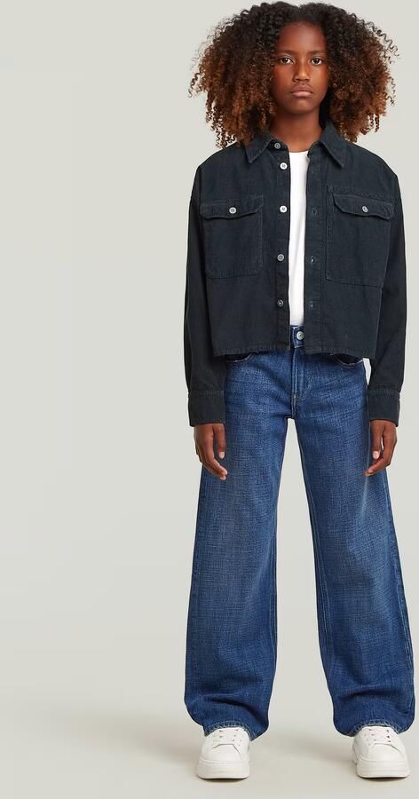 G-Star RAW Judee Loose Jeans voor meisjes Midden blauw meisjes - Foto 8