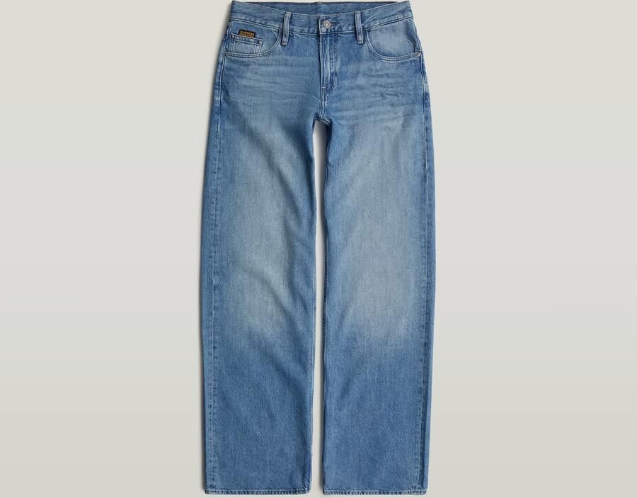 G-Star RAW Judee Loose Low Waist Jeans Midden blauw Dames - Foto 4