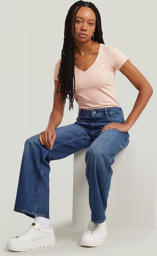 G-Star RAW Judee Loose Low Waist Jeans Midden blauw Dames - Foto 5