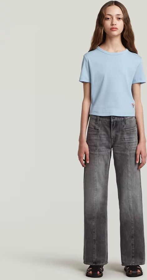 G-Star RAW Judee Loose Utility Jeans Meisjes Grijs meisjes - Foto 6