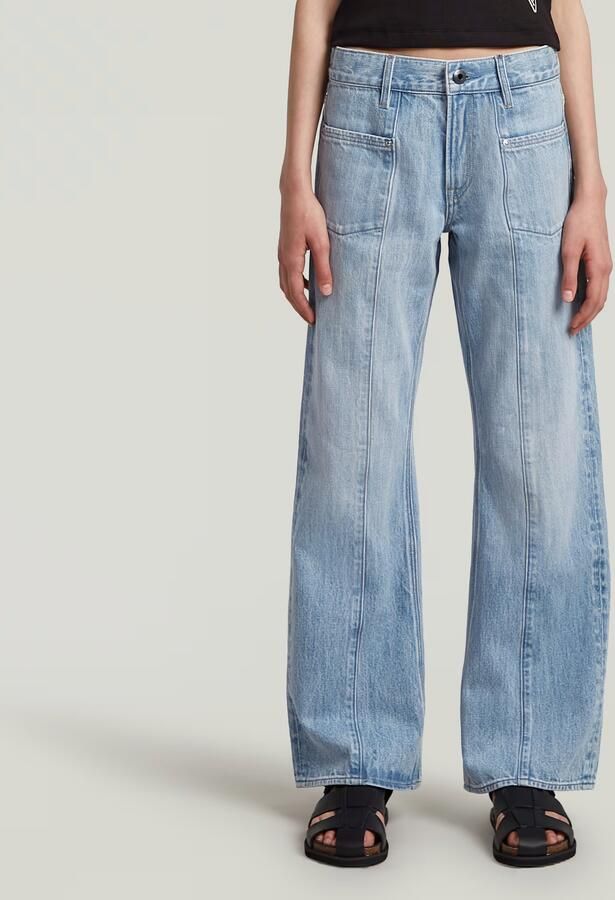 G-Star RAW Judee Loose Utility Jeans Meisjes Lichtblauw meisjes - Foto 5