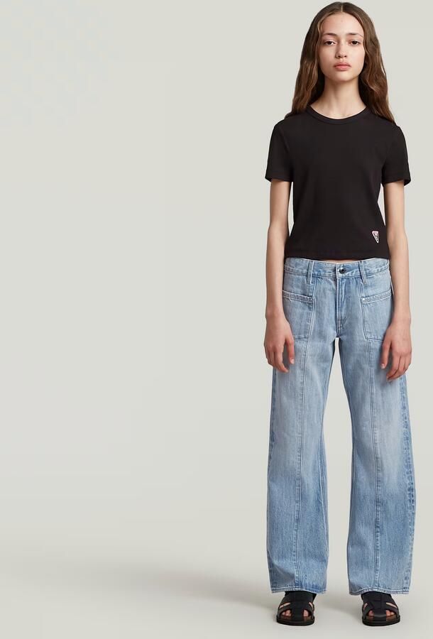 G-Star RAW Judee Loose Utility Jeans Meisjes Lichtblauw meisjes - Foto 4