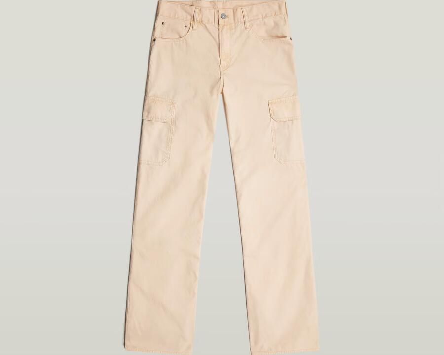 G-Star RAW Judee Low Waist Cargobroek Roze Dames - Foto 6