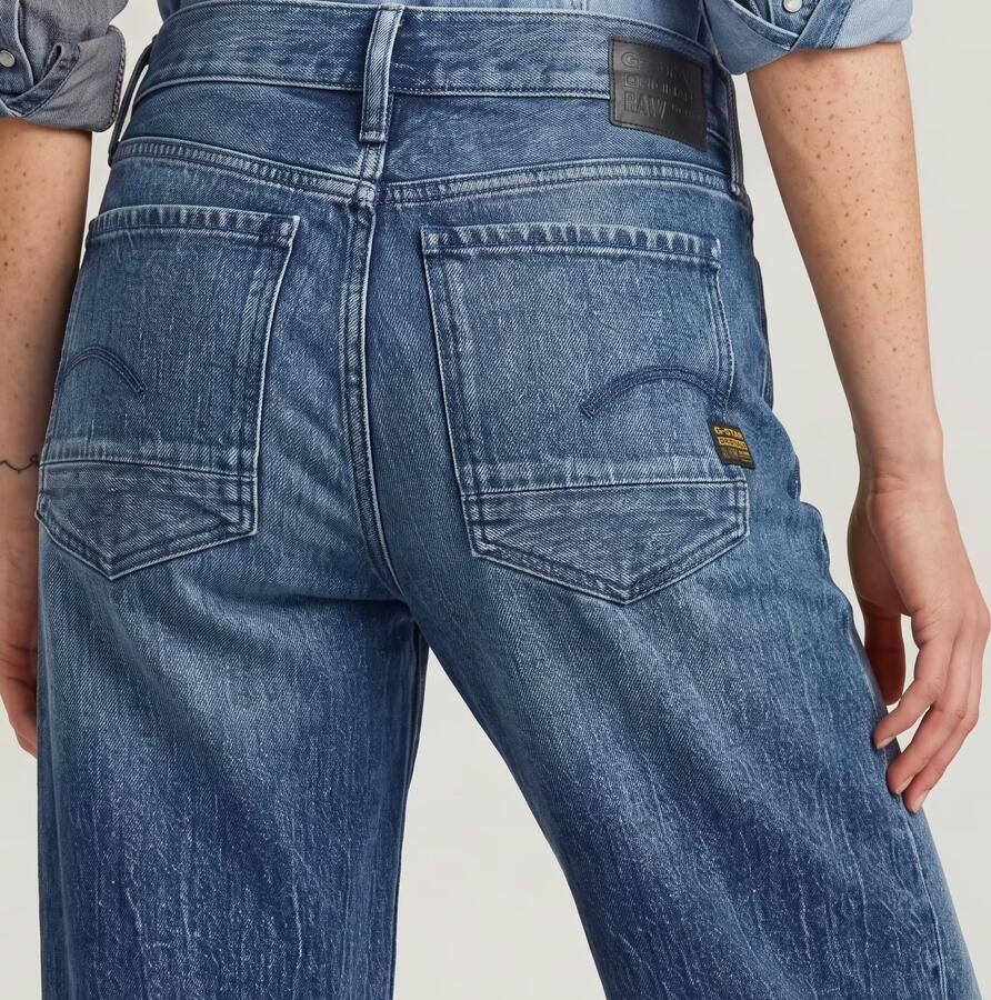 G-Star RAW Judee Low Waist Loose Jeans Donkerblauw Dames - Foto 3