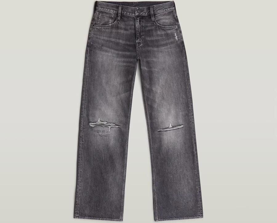 G-Star Raw Flared Bootcut D22889 D537 KUDEE LOOSE-H700 FADED SCORIA GREY - Foto 5