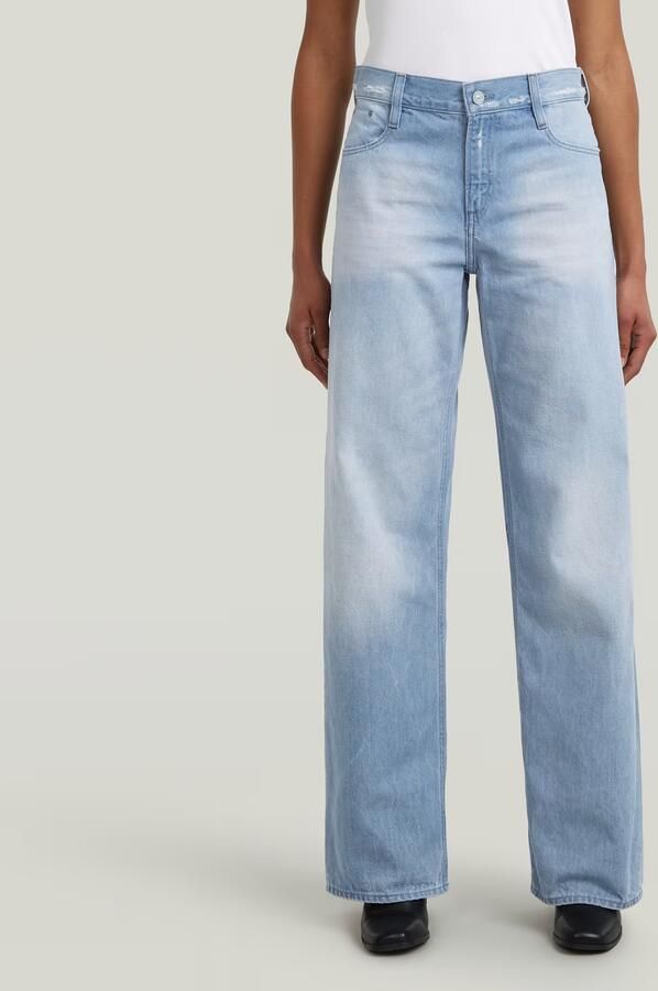 G-Star RAW Judee Low Waist Loose Jeans Lichtblauw Dames - Foto 7