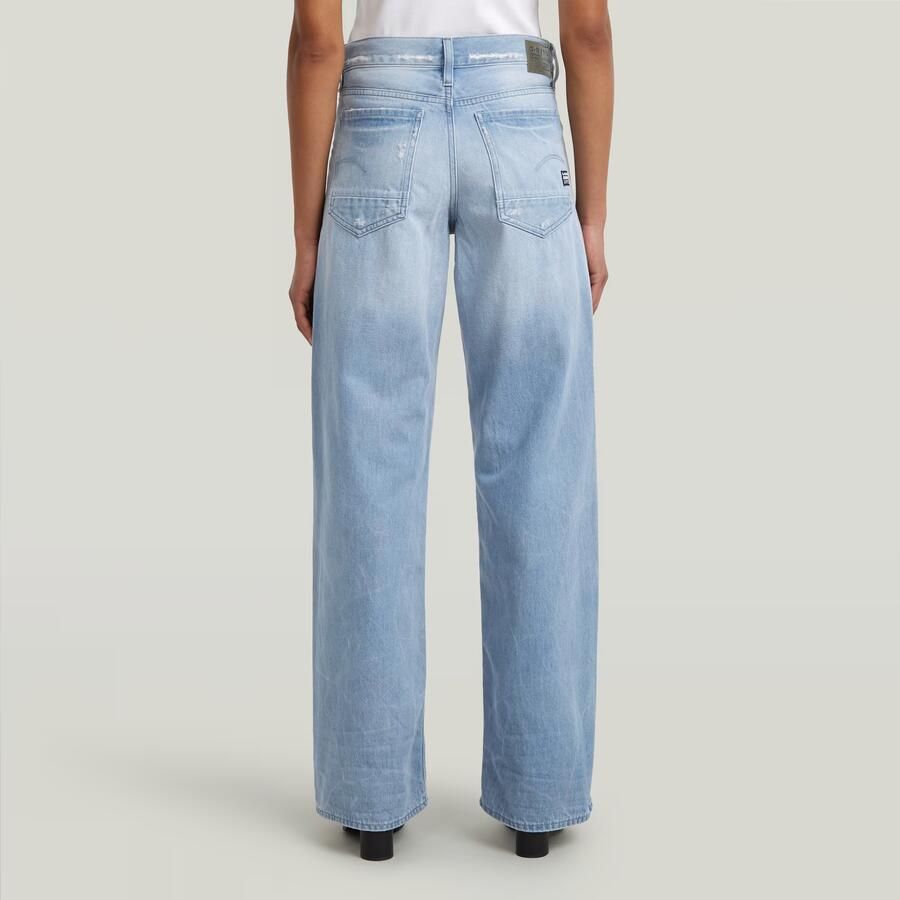G-Star RAW Judee Low Waist Loose Jeans Lichtblauw Dames