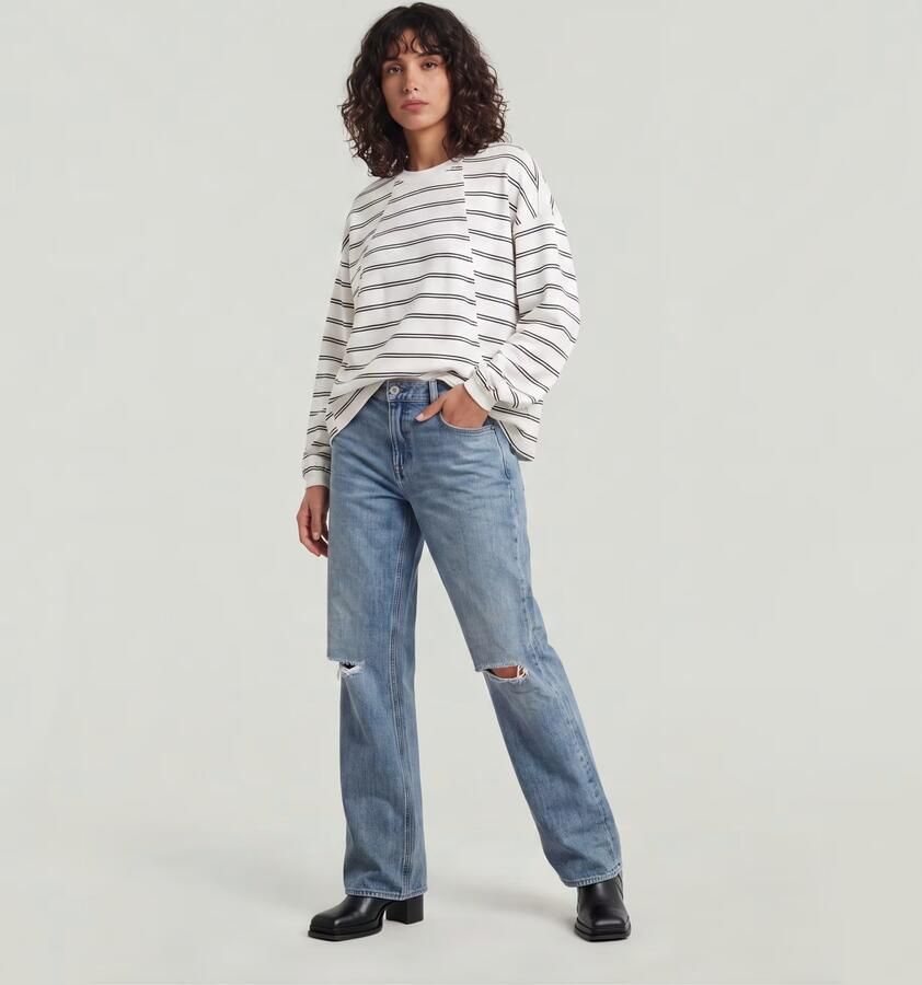 G-Star Raw Loose fit jeans in destroyed-look model 'Judee' - Foto 10