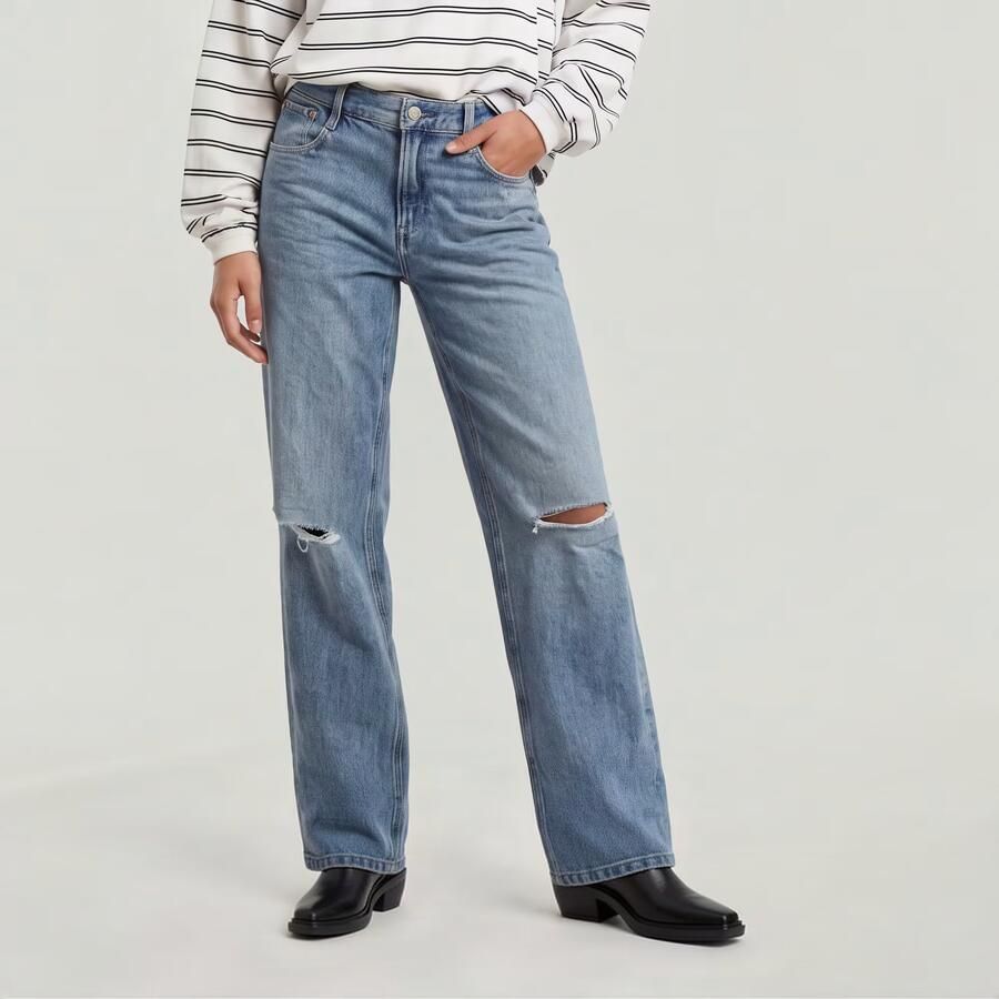 G-Star Raw Loose fit jeans in destroyed-look model 'Judee' - Foto 7