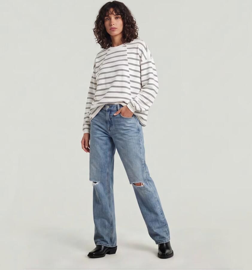 G-Star Raw Loose fit jeans in destroyed-look model 'Judee' - Foto 10