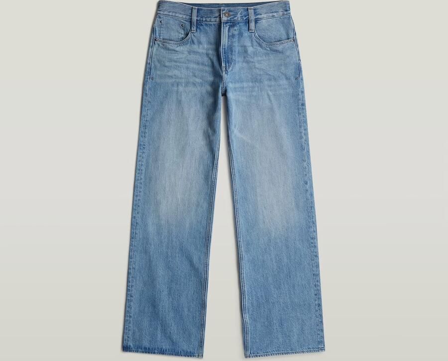 G-Star RAW Judee Low Waist Loose Jeans Midden blauw Dames - Foto 9