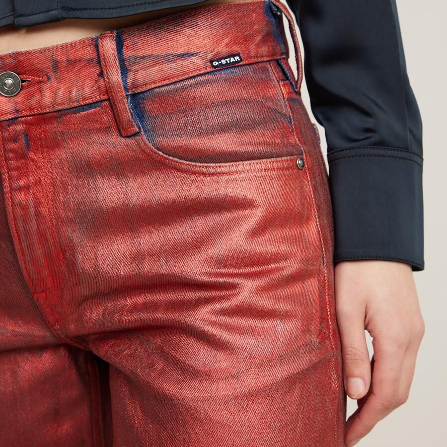 G-Star RAW Judee Low Waist Loose Jeans Rood Dames - Foto 3