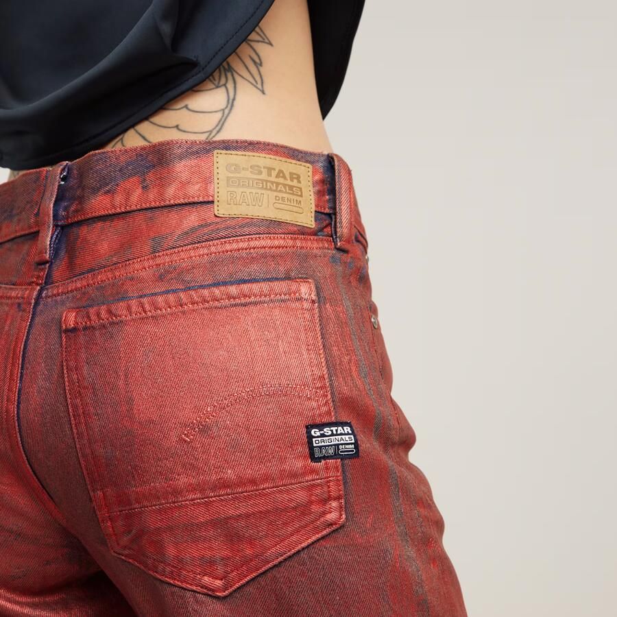 G-Star RAW Judee Low Waist Loose Jeans Rood Dames - Foto 4