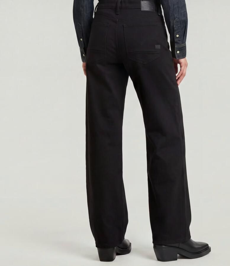 G-Star RAW Judee Low Waist Loose Jeans Zwart Dames - Foto 7