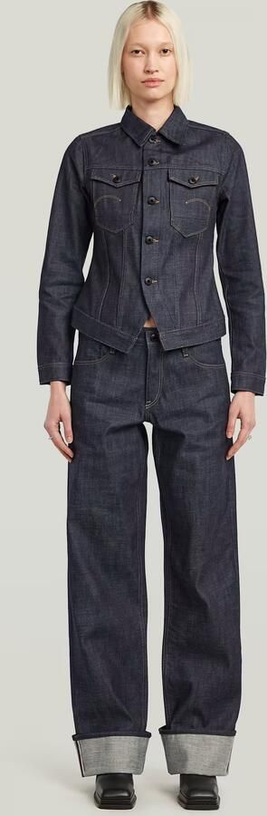 G-Star RAW Judee Selvedge Jeans Donkerblauw Dames - Foto 6