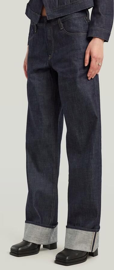 G-Star RAW Judee Selvedge Jeans Donkerblauw Dames - Foto 5