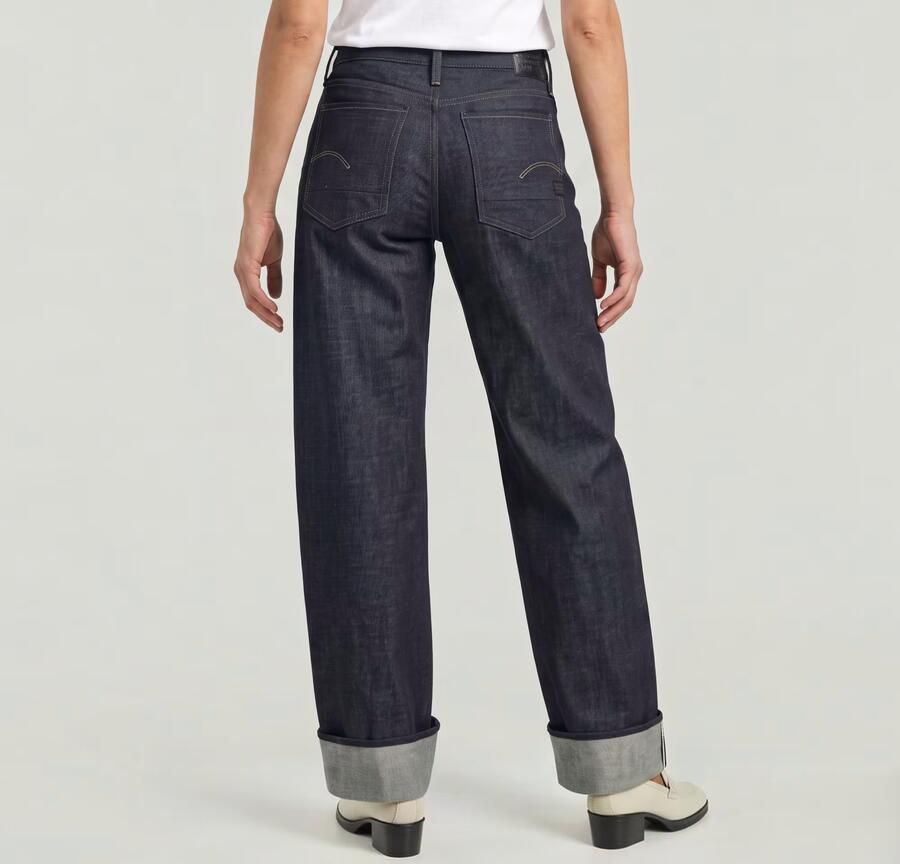 G-Star RAW Judee Selvedge Jeans Donkerblauw Dames - Foto 5