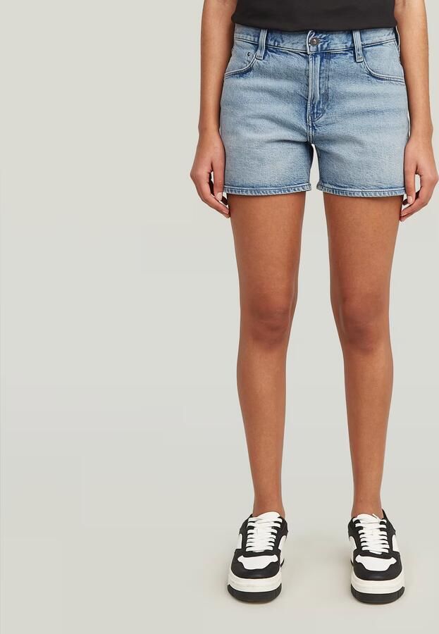 G-STAR RAW Dames Jeans Judee Short Clean Edge Wmn Lichtblauw
