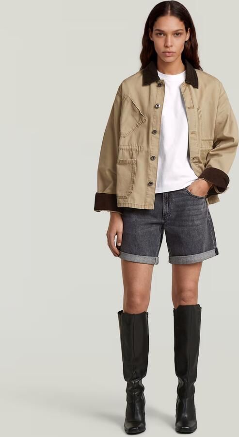 G-Star RAW Judee Short Grijs Dames - Foto 6