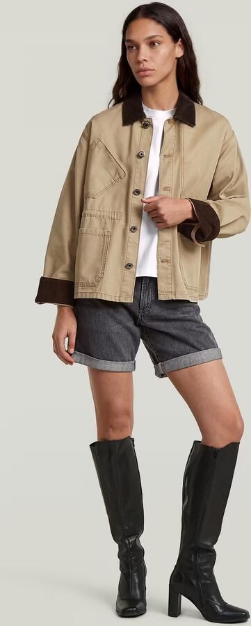 G-Star RAW Judee Short Grijs Dames - Foto 7