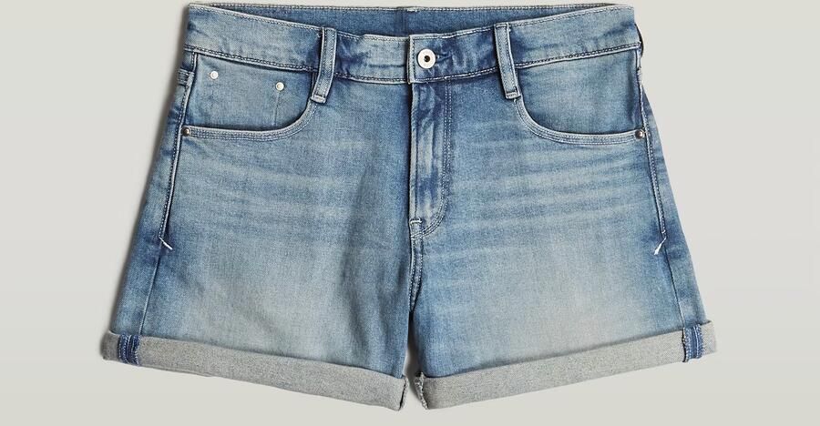 G-Star RAW Judee Short Lichtblauw Dames - Foto 4