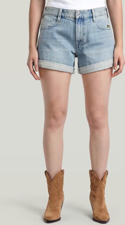 G-STAR RAW Dames Jeans Judee Shorts Wmn Lichtblauw - Foto 5