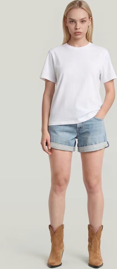 G-STAR RAW Dames Jeans Judee Shorts Wmn Lichtblauw - Foto 10