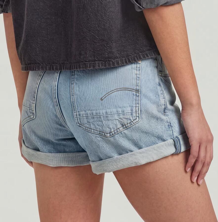 G-STAR RAW Dames Jeans Judee Shorts Wmn Lichtblauw - Foto 8