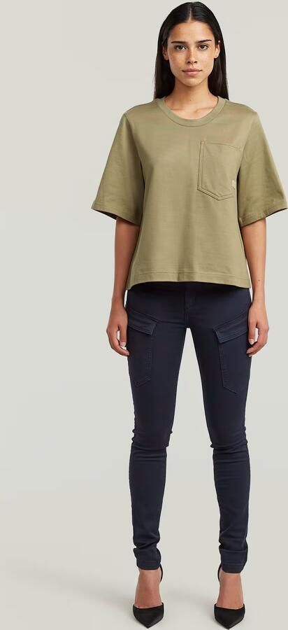 G-Star RAW Kafey Cargo Broek Ultra High Skinny Donkerblauw Dames - Foto 6