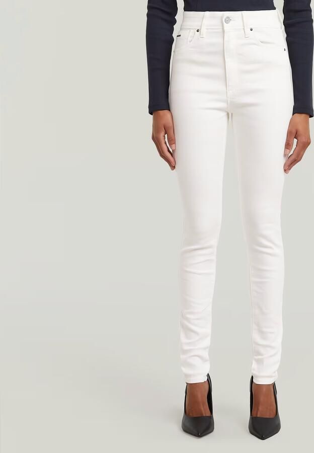 G-Star RAW Kafey Ultra High Skinny Jeans Donkerblauw Dames - Foto 7