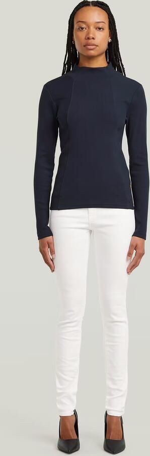 G-Star RAW Kafey Ultra High Skinny Jeans Donkerblauw Dames - Foto 6