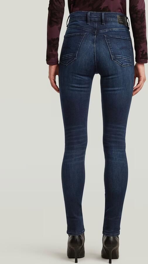 G-Star RAW Kafey Ultra High Skinny Jeans Donkerblauw Dames - Foto 3