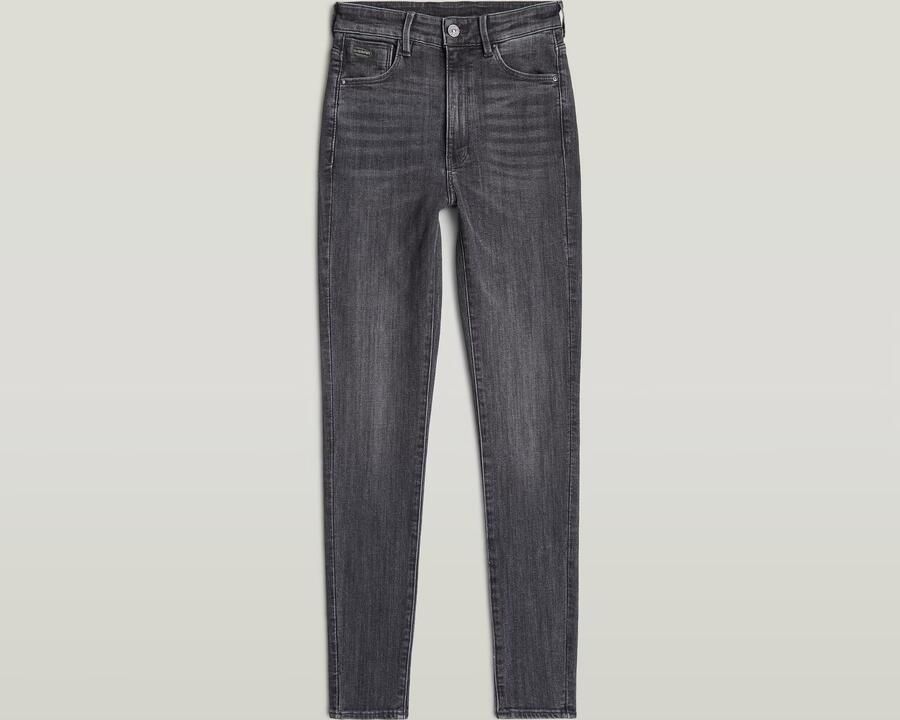 G-Star RAW Kafey Ultra High Skinny Jeans Grijs Dames - Foto 3