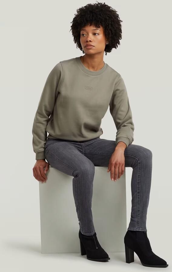 G-Star RAW Kafey Ultra High Skinny Jeans Grijs Dames - Foto 4