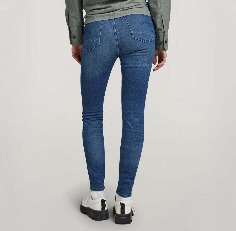 G-Star RAW Kafey Ultra High Skinny Jeans Midden blauw Dames - Foto 7
