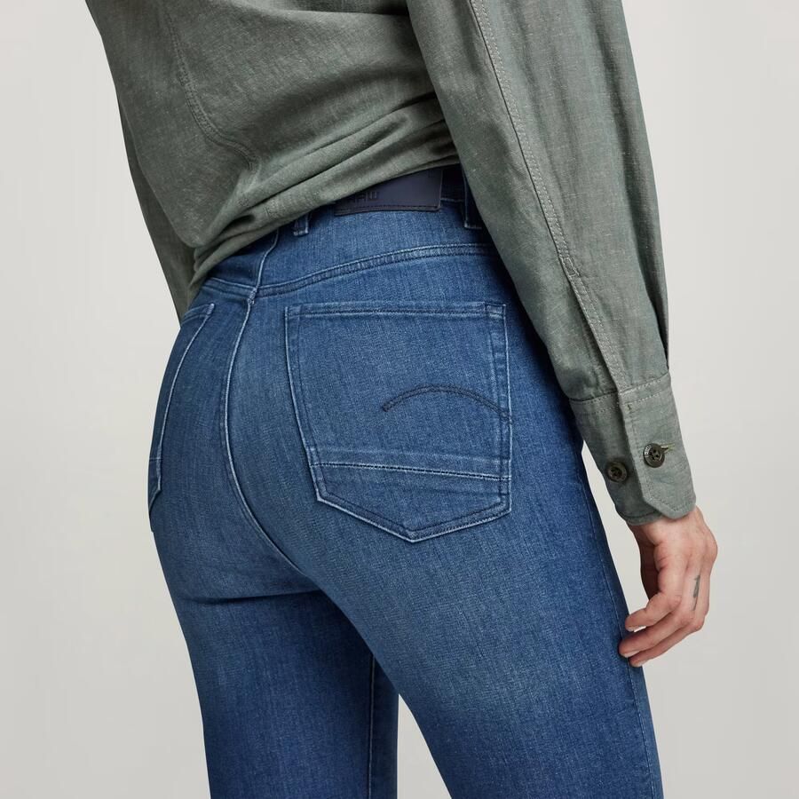 G-Star RAW Kafey Ultra High Skinny Jeans Midden blauw Dames - Foto 4