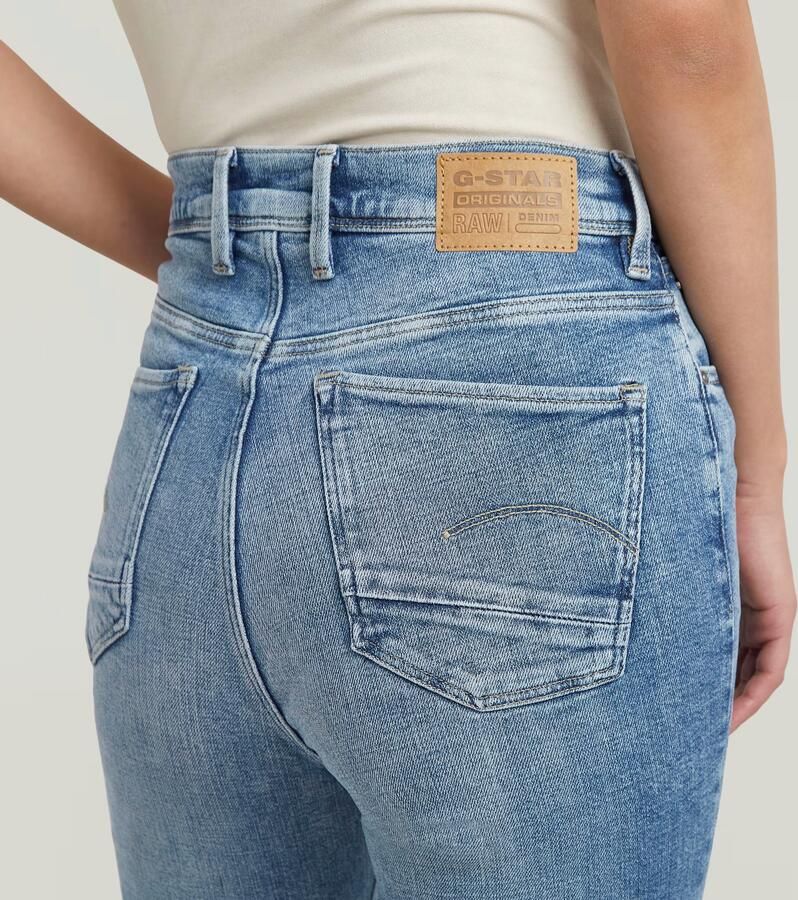 G-Star RAW Kafey Ultra High Skinny Jeans Midden blauw Dames - Foto 3