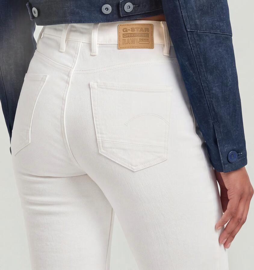 G-Star RAW Kafey Ultra High Skinny Jeans Wit Dames - Foto 5