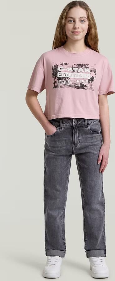 G-Star RAW Kate Boyfriend 2.0 Jeans voor meisjes Grijs meisjes - Foto 6
