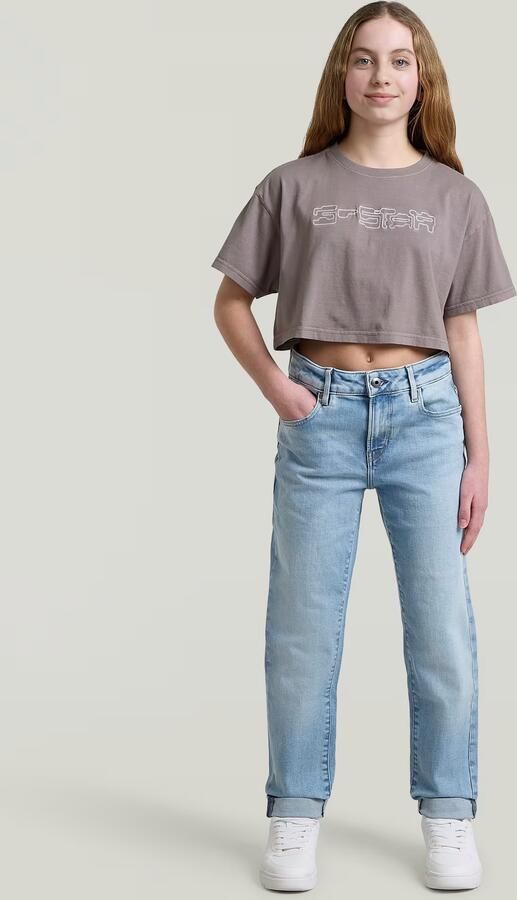 G-Star RAW Kate Boyfriend 2.0 Jeans voor meisjes Lichtblauw meisjes - Foto 6