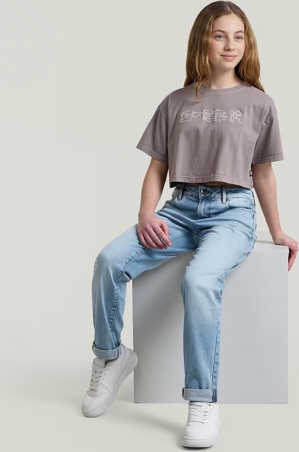 G-Star RAW Kate Boyfriend 2.0 Jeans voor meisjes Lichtblauw meisjes - Foto 4