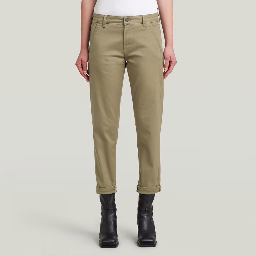 G-Star RAW Kate Boyfriend Broek Groen Dames - Foto 5