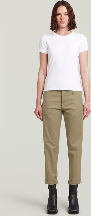 G-Star RAW Kate Boyfriend Broek Groen Dames - Foto 12