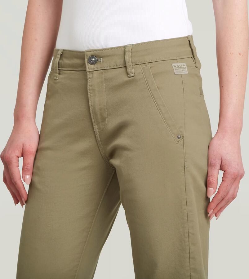 G-Star RAW Kate Boyfriend Broek Groen Dames - Foto 7