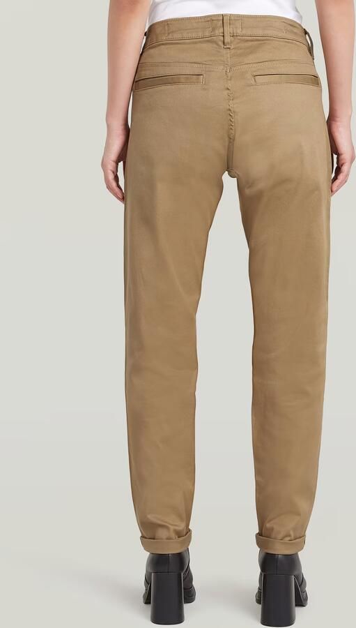 G-Star RAW Kate Boyfriend Chino Beige Dames - Foto 12