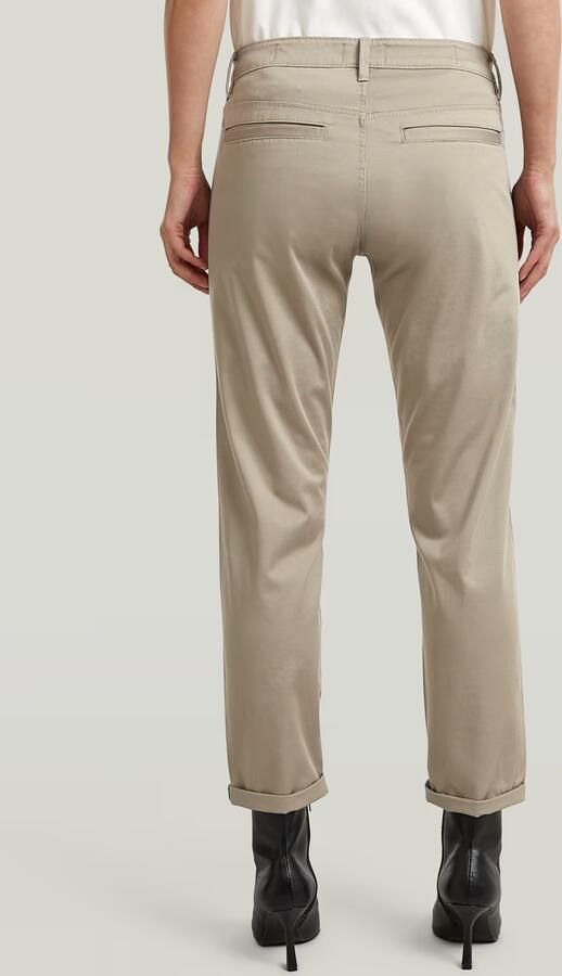 G-Star RAW Kate Boyfriend Chino Beige Dames - Foto 5