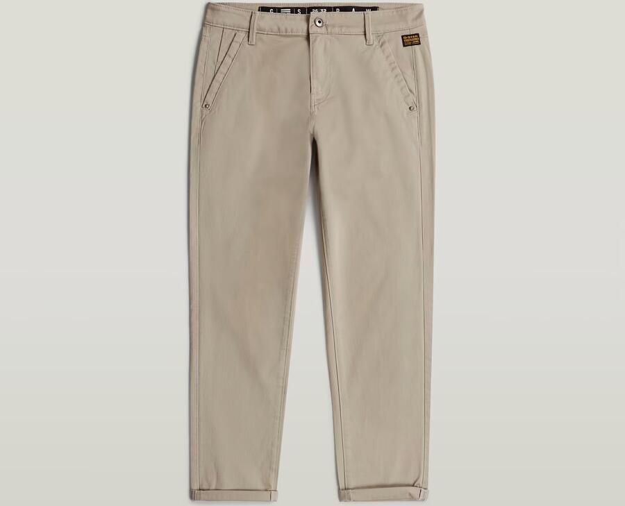 G-Star RAW Kate Boyfriend Chino Beige Dames - Foto 4