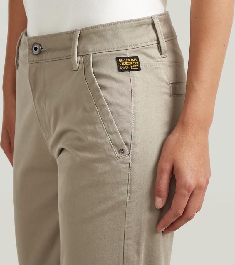 G-Star RAW Kate Boyfriend Chino Beige Dames - Foto 3