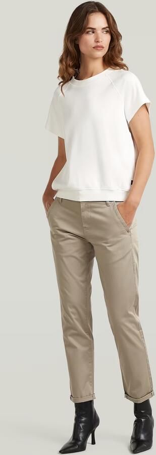 G-Star RAW Kate Boyfriend Chino Beige Dames - Foto 7